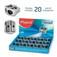 thumbnail image 5 of Maped Classic 2 Hole Metal Compact Pencil Sharpener Display, Pack of 20, 5 of 5