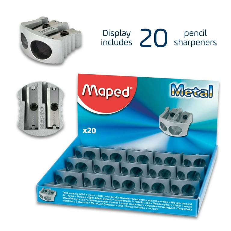 2 Hole Colored Pencil Sharpener – Maped Helix USA