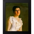 thumbnail image 2 of Weir, J Alden 20x24 Black Modern Framed Museum Art Print Titled - Miss Edith Potter, 2 of 5