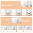 thumbnail image 3 of Sejoy Wall Mount Automatic Soap Dispenser with Electric Smart Amplify Mirror LED Light for Bathroom, Kitchen, 3 of 8