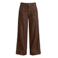 thumbnail image 6 of Womens Wide Leg Jeans Casual High Waisted Stretch Baggy Loose Business Work Straight Denim Pants with Pockets, 6 of 7