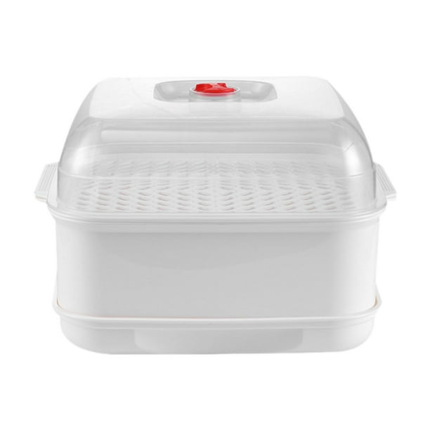 Vaporera para microondas, vaporera para verduras, práctica, rápida y fácil, para cocinar en casa, para carnes, pescados y preparación de alimentos.