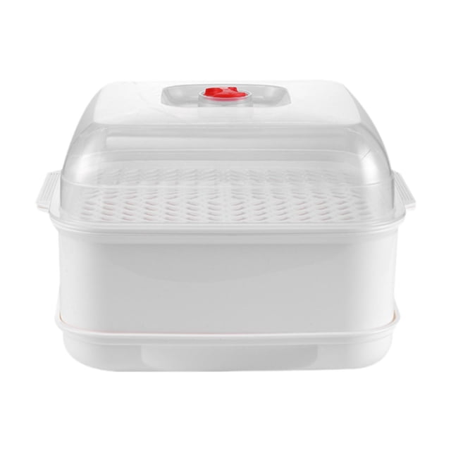 Vaporera para microondas, vaporera para verduras, práctica, rápida y fácil, para cocinar en casa, para carnes, pescados y preparación de alimentos.