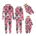 thumbnail image 3 of Mono de manga larga de felpa con estampado de celosía para niños y niñas, ropa navideña a juego para padres e hijos, unisex, para Navidad, 3 of 3