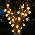 thumbnail image 1 of Vacemry Seashell String Lights Indoor Outdoor, Faux Shell Fairy Lights Waterproof Warm Glow, Terrace Balcony Camping Party Holiday Decor, 1 of 9