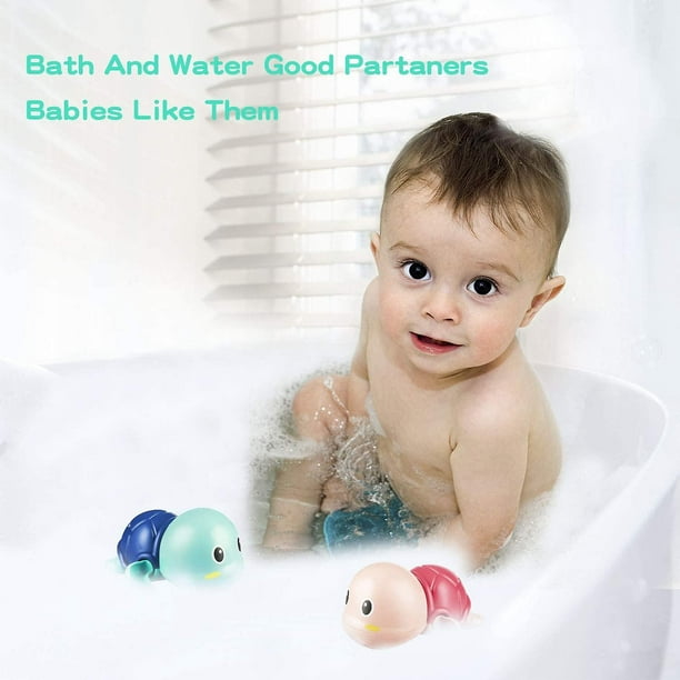 Tortue bain bébé (3Pcs)