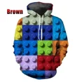 thumbnail image 3 of Sudadera con capucha de moda para hombre, con estampado 3D de bloques de rompecabezas, tendencia de otoño e invierno, sudadera de manga larga de gran tamaño para exteriores, 3 of 5