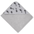 thumbnail image 3 of Gerber Set 2 Toallas con Capucha Bebé 100% Algodón OEKO-TEX Gris 66×76 cm, 3 of 5