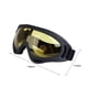 thumbnail image 3 of Gafas de esquí para moto con parabrisas - OTG sobre el cristal, lente cilíndrica ancha, antiempaña, espuma multicapa, amarillo/gris/multicolor, 7,08x3,14 in, 3 of 8