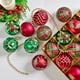 thumbnail image 2 of Adornos navideños | Decoraciones para el árbol de Navidad - Juego de 16 bolas galvanizadas para la decoración festiva del hogar y fiestas navideñas, 2 of 9