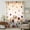 Light apricot, variant on Thanksgiving Sheer Curtains 45 Inches Long, Farmhouse Retro Pumpkin Flowers Leaves Light Filering Curtains, Breathable Simi Curtain Privacy Drapes for Kitchen Bathroom Lightweight Window Treatment