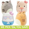 thumbnail image 2 of Squishmallows 8" Mystery Cat 3-Squish Value Pack- Get Three Official Jazwares 8" Kitty Plush for Less- Collectible Soft & Squishy Stuffed Animal Toy- Great Gift Set for Kids, Girls & Boys, 2 of 5