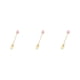 thumbnail image 1 of Advancent Dibujos animados Adorable Home Hotel Vajilla Reutilizable Lavable Mezcla Vajilla Ensalada Postre Cubiertos Donut Tenedor Rosa Type1 NO1, 1 of 6