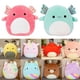 thumbnail image 2 of 20cm Squishmallows Peluches Axolotl Teal Verde Rosa Anastasia Felpa Peluche Muñeca Suave Squishmallow Almohada Para Niños, 2 of 4