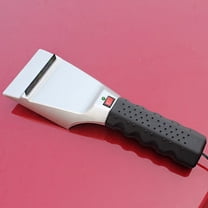 HEATSHAKING Car Window Defroster 12V Electric Heated Car Ice Scraper Plastic 1Pcs