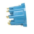 thumbnail image 4 of CarLights360 For Dodge Ram 1500/3500 Van 1999 00 01 02 2003 Distributor Cap | Blue Color | Screw Attachment Method | Top Tower Position | 9 Terminal | Distributor Vent | Replacement For 53008767, 420, 4 of 5