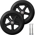 thumbnail image 1 of 2025 Latest Model 8 Inch Front Caster,2pcs Wheelchair Replacement Wheels,non-slip Solid Ti, 1 of 5