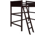 thumbnail image 2 of Brown Twin Size Hight Loft Bed, 2 of 5
