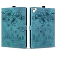thumbnail image 2 of Case for iPad 6th / 5th Gen (2018 2017), iPad Air 2 / Air 1, iPad Pro 9.7 inch with Stand, Card Slot, Auto Wake/Sleep, Embossed Cat PU Leather Folio Cover with Pen Holder, Green, 2 of 7