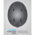 thumbnail image 3 of Juego de cascos de esquí OutdoorMaster, carcasa de policarbonato duradera para adultos, 3 of 7
