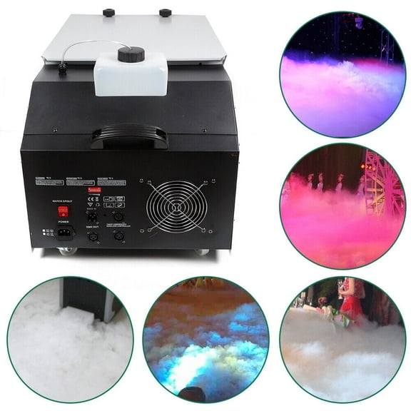 Low Lying Smoke Fog Machine Low Profile Fogger Stage DJ Smoke Show 1500W