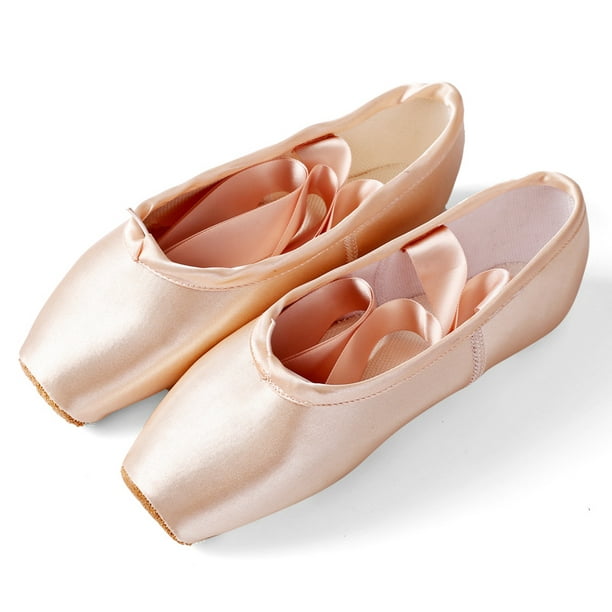 Tomatocart Enfant Et Adulte Ballet Pointe Chaussures De Danse Dames  Professionnel Ballet Chaussures De Danse Avec Des Rubans Chaussu