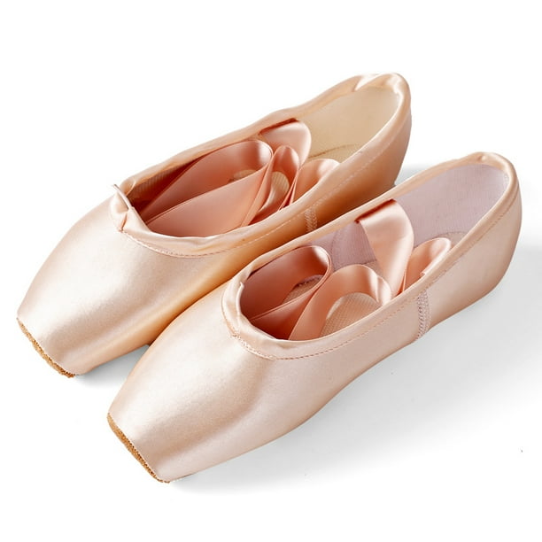 Tomatocart Enfant Et Adulte Ballet Pointe Chaussures De Danse Dames  Professionnel Ballet Chaussures De Danse Avec Des Rubans Chaussu