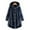 Navy 2, variant on Sherpa Coat Womens Winter Coats with Hood Womens Warm Winter Coat Womens Long Winter Coat with Hood Hooded Fleece Jacket Women Teddy Fleece Jacket Women Fuzzy Coats for Women Navy 2 S