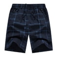 thumbnail image 1 of toraway Male Spring Summer Shorts Striped Pocket Tether Cropped Pants Athletic Functional Cargo Pants XXXXL, 1 of 2