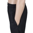 thumbnail image 3 of RITZ Chef Revival Basic Chef's Pants, Black, 2" Elastic Waistband, 2X, 3 of 6