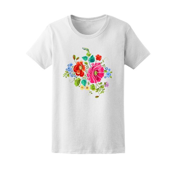 Cute Colorful Flower Nature Tee Women's -Image by Shutterstock