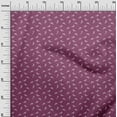 thumbnail image 3 of oneOone Silk Tabby Dark Magenta Fabric Bird Craft Projects Decor Fabric Printed By The Yard 42 Inch Wide, 3 of 5