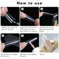 thumbnail image 7 of Nail Tips Fake Nails Kit, 1000Pcs Nail Tips Nail Tips Acrylic Nail Tips for Nail Salons and DIY Nail Art, Clear, 7 of 7