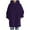 Purple, variant on Lixiuxyad Women Winter Warm Long Zipper Hooded Jackets Sweatshirt Loose Pocket Drawstring Hoodie Coat Bronze