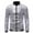 Silver, variant on Munlar Mens Waterproof Jacket- Casual Solid Standing Collar Long Sleeve Sequin Dance Dress Zip Boys Coats Size 14-16 Christmas Winter Coat Clearance