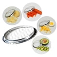 thumbnail image 4 of Acero inoxidable Metal Vehículos Chopper Patata Frisa Fritas Fichas Fabricante Slicer Fruits Pimienta Ensalada Herramienta Accesorios para el hogar Inevent HA010605-00, 4 of 6