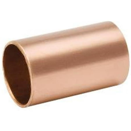Copper Coupling Less Stop - COPPER COUPLING LESS STOP, 1-1/4 IN. X 1-3/8 IN. OD