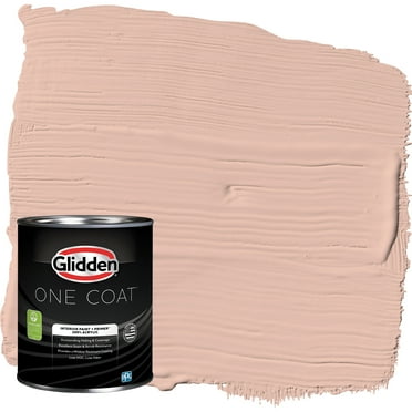 Glidden One Coat Interior Paint and Primer, Adorable / Orange, 1 Quart, Flat