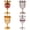 4 Colors B, variant on ZOURIH Engraving Rose Flower Wine Cup,Altar Chalice 25ml Holy Altar Chalice Metal Shot Glasses Wine Cup Medieval Goblet for Wine Liqueur Whiskey,1.37 x 2.6in,Silver-Black