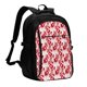thumbnail image 1 of Fotbe Bloody Hand 2 Mochila con Estampado y Puerto USB para Hombre y Mujer, Mochila Antirrobo, Mochila de Viaje, Mochila Escolar, Mochila Universitaria, 1 of 7