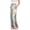 Cyan, variant on Women’s Side Velcro Closure Easy Access Rehabilitation Pants with Cartoon Elephant Print Comfortable Elastic Waistband Design