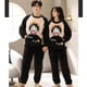 thumbnail image 2 of Pijamas de invierno para las mujeres, juego conjuntos de Pijama para hombre Anime Luffyed Pijama con bolsillo ropa de dormir ropa de casa 1 Set, 2 of 3