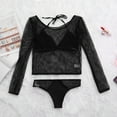 thumbnail image 4 of uublik Valentines Lingerie Set for Women Plus Size Lace Babydoll Bodysuit Sexy Naughty, 4 of 4