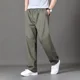 thumbnail image 3 of Pantalones para hombre Pantalones anchos casuales para hombre Pantalones sueltos de negocios rectos Y2k holgados Nuevo en Harajuku Moda larga Estilo coreano Algodón Venta, 3 of 5