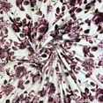thumbnail image 5 of Serafina Home Decor Floral Fleece Throw Blankets: Soft Plush Flower Garden Accent for Sofa Couch, Blush Pink Blue Purple Burgundy White, 5 of 9