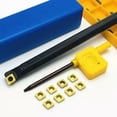 thumbnail image 1 of 12mm S12M-SCLCR06 Internal Lathe Boring Bar Turning hole + CCMT0602 Carbide tool, 1 of 7