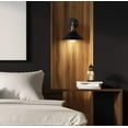 thumbnail image 5 of Aiwen Metal Light Fixture Industrial Wall Mounted Lamp Matte Black E26 Wall Sconce, 5 of 9