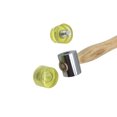 thumbnail image 2 of TopOne Paintless Car Dent Repair Tools, Double-Faced Rubber Hammer, Wood Handle Knockdown Tap Down Hammer Auto Body Dent Remover DIY Tool Universal For Furniture Assembly Tile Pane Installation, 2 of 8