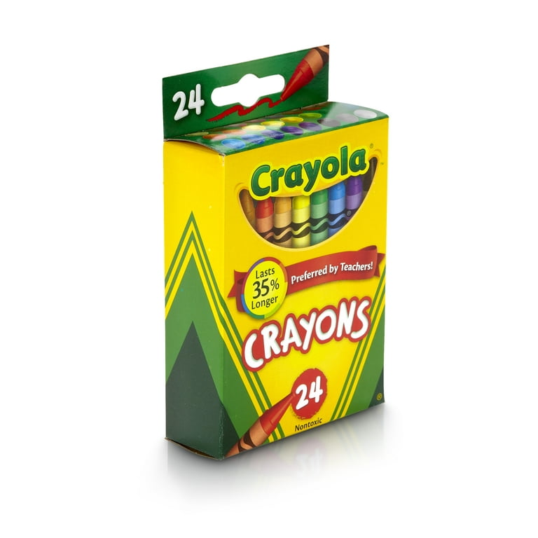 Crayola Crayons Bulk, 24 Crayon Packs with 24 Assorted Colors, 24 BOX  CRAYON SET: Features 24 crayon boxes with 24 assorted colors in each. By  Visit