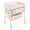 Beige, variant on AILEEKISS Baby Diaper Changing Table, Waterproof Folding Changing Station with 2 Drawers, Grey